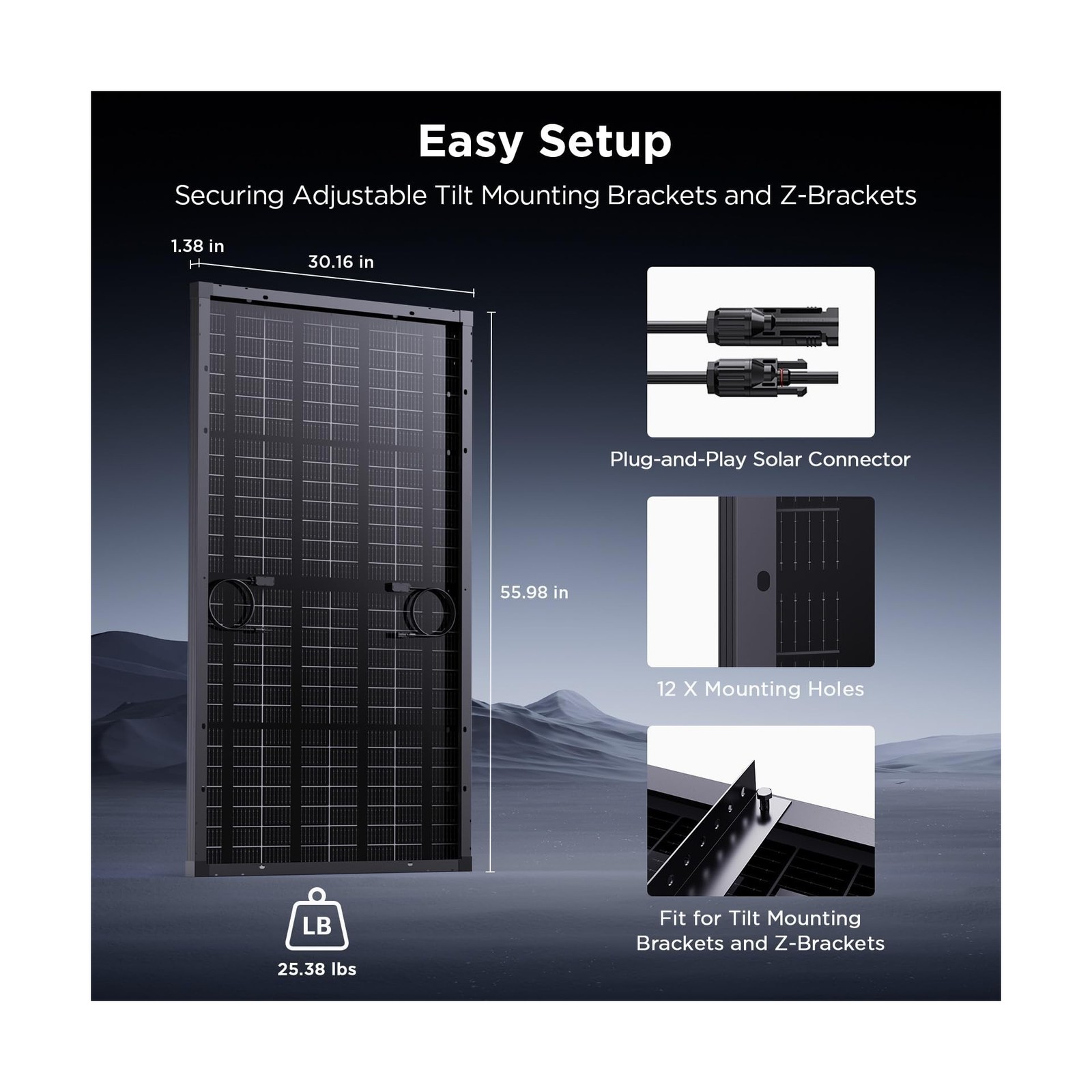 430W Anti-Shading Solar Panel,Callsun 2PCS 215 Watt N-Type 16BB Bifacial Sola…