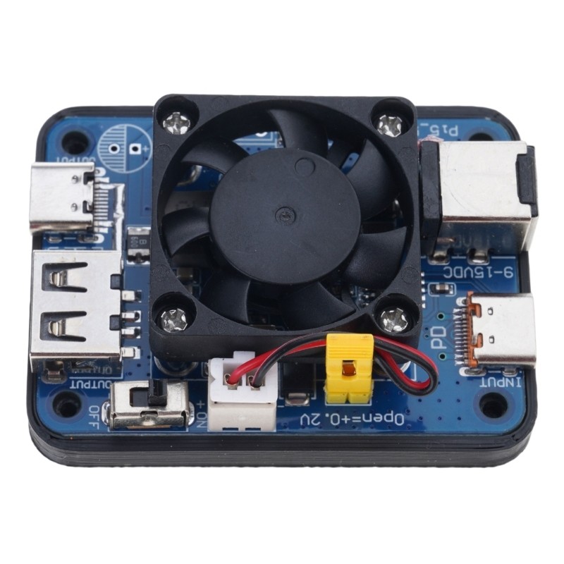 Compact 5V5A PD Power Module for RPI 5 Development Boards and Soft Router