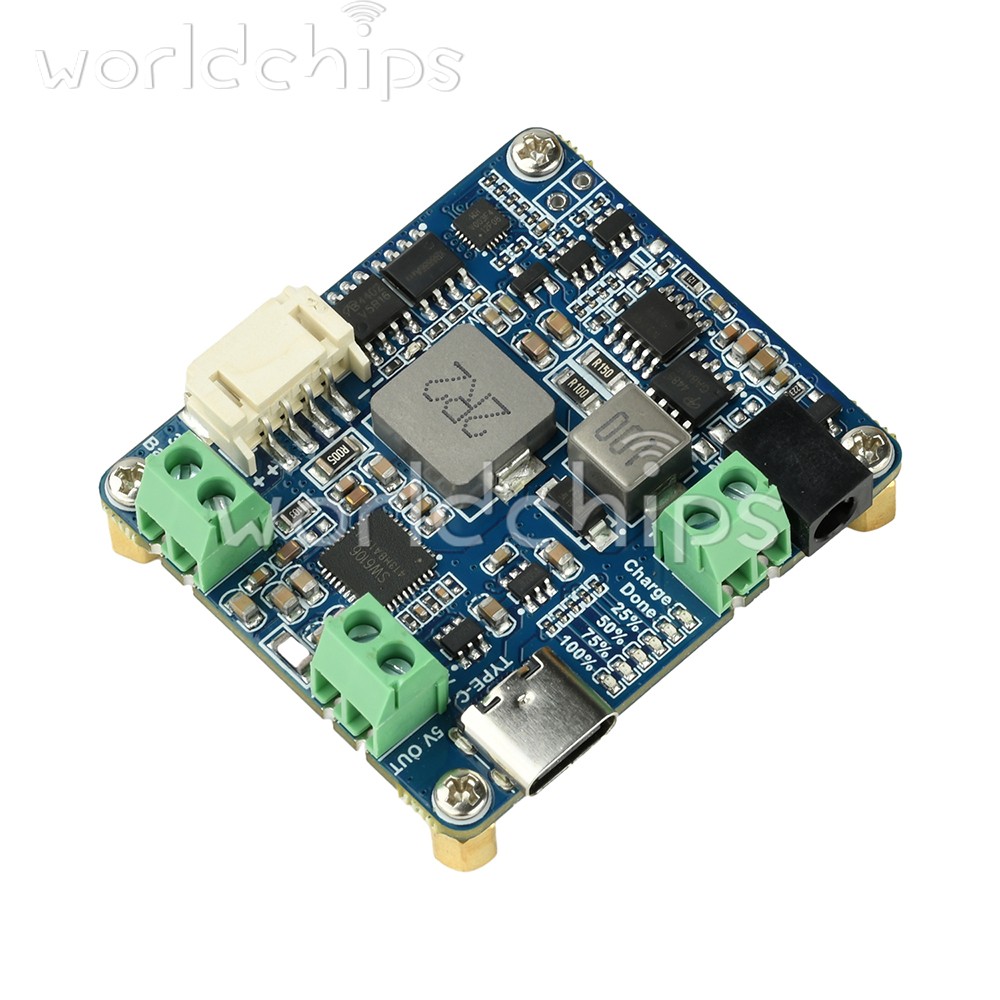 6-24V Solar Panel Power Management Module 5V 3A Supports MPPT, PD QC FCP SFCP