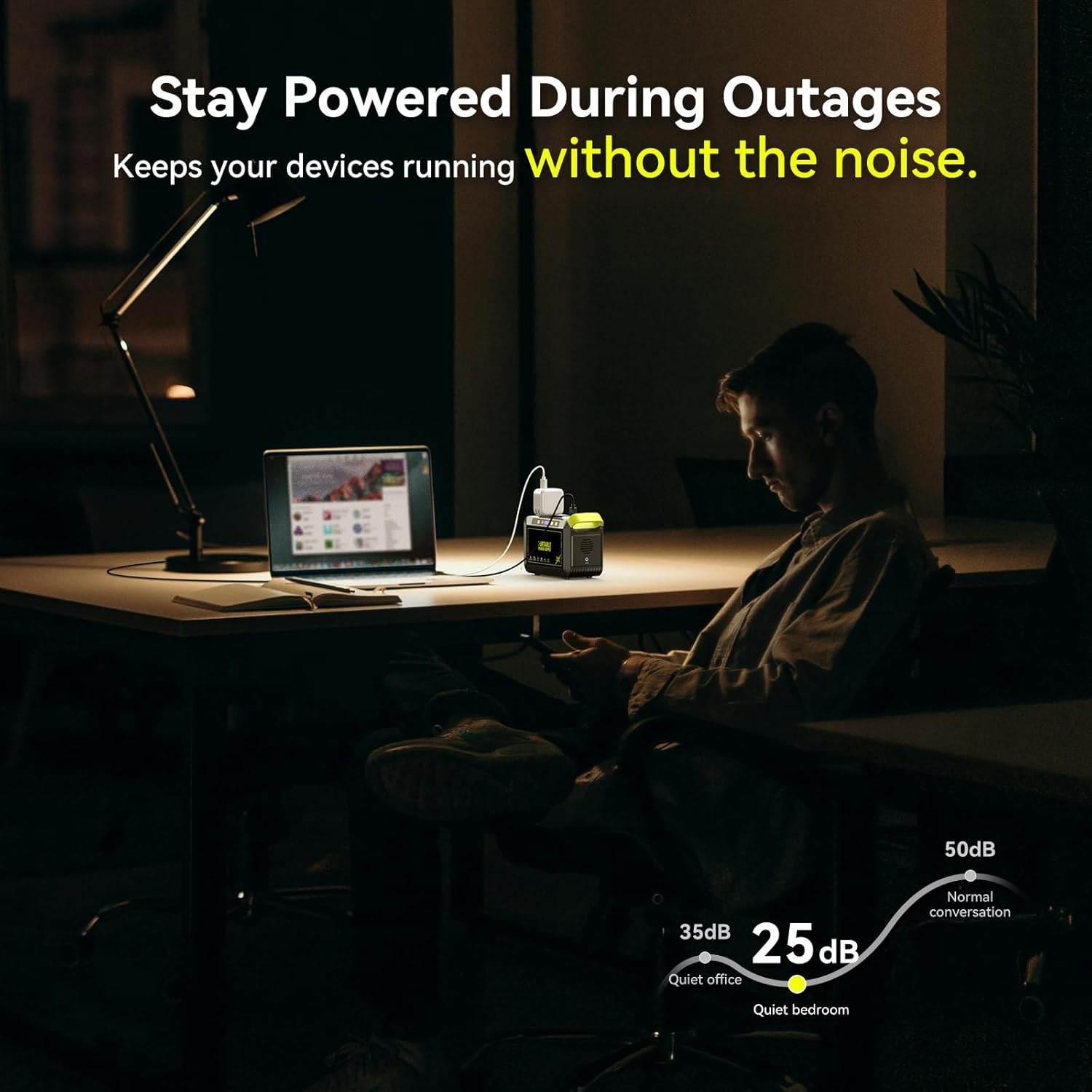 Reliable 88.8Wh Solar Generator with Dual Ports – Perfect for Home Backup & RV