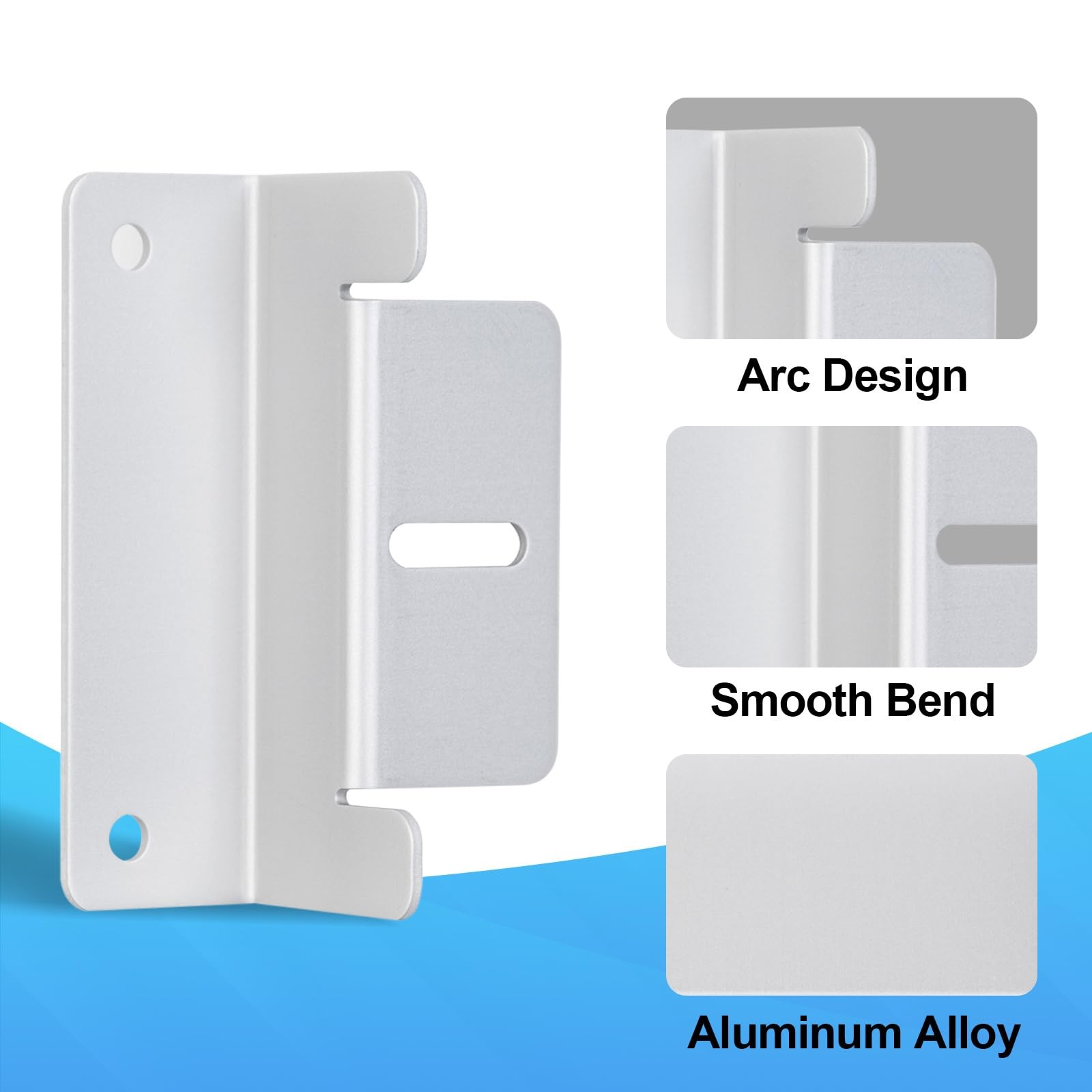 16 Units Solar Panel Mounting Brackets,Z Bracket Sets Lightweight Aluminum