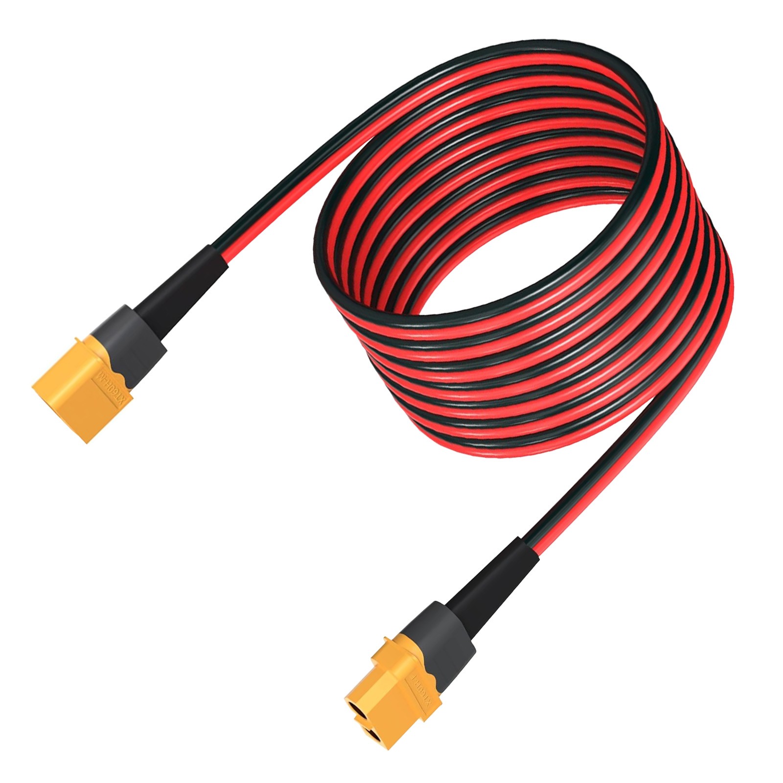 10AWG XT60 to XT60 Male Female Connector Adapter Battery Solar Extension Cable
