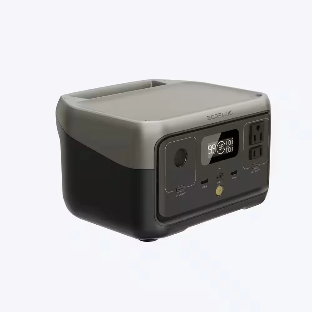 EcoFlow RIVER 2 300W Portable Power Station 600W Peak LFP Battery ZMR600