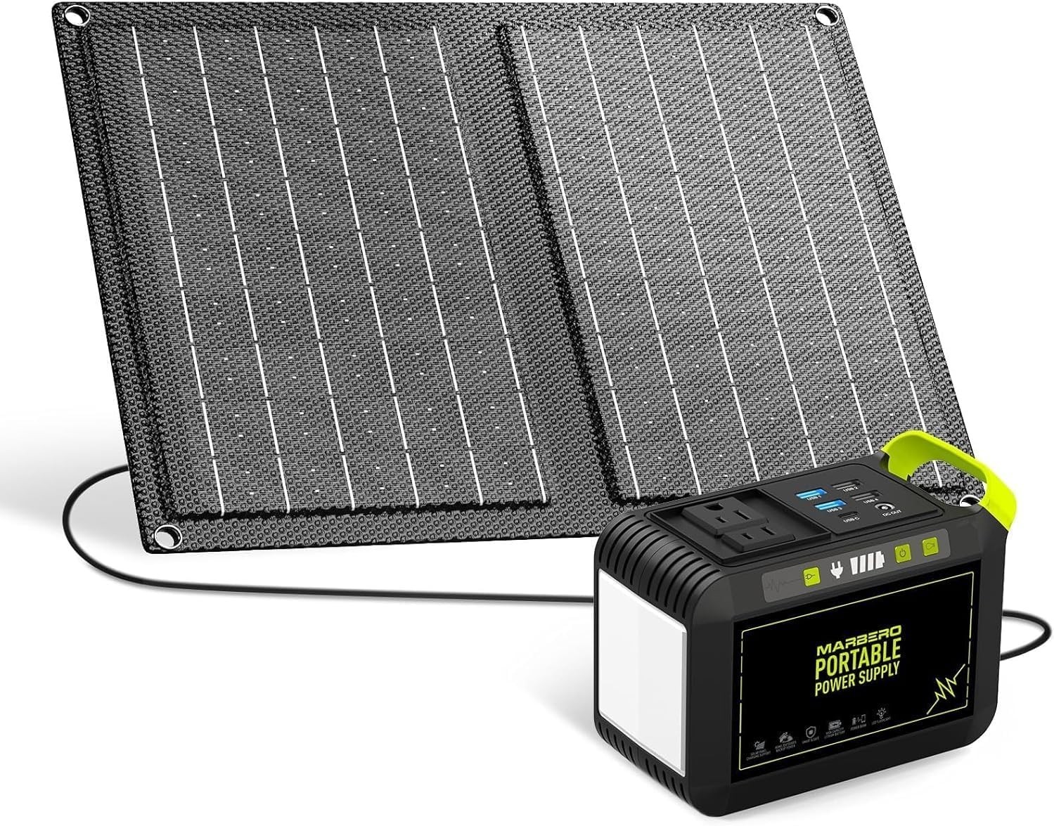 Reliable 88.8Wh Solar Generator with Dual Ports – Perfect for Home Backup & RV