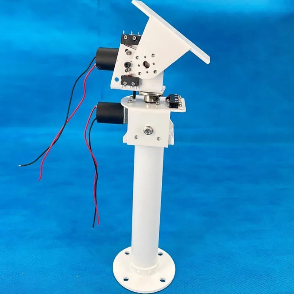 Tracking Monitor Heavy Duty High Torque All Metal DC Dual Axis Pan Tilt Solar