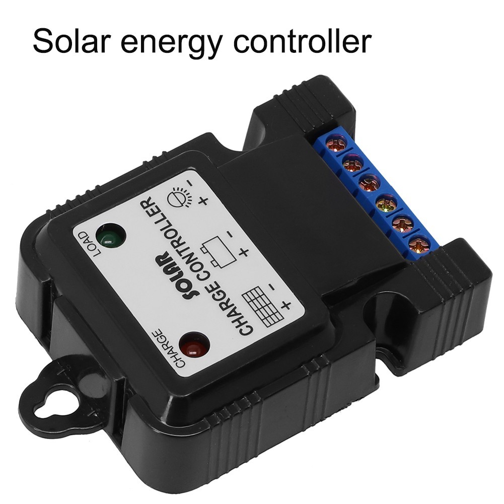 Solar Panel Charger Controller 6V/12V LED Indicator Solar Charge Controller
