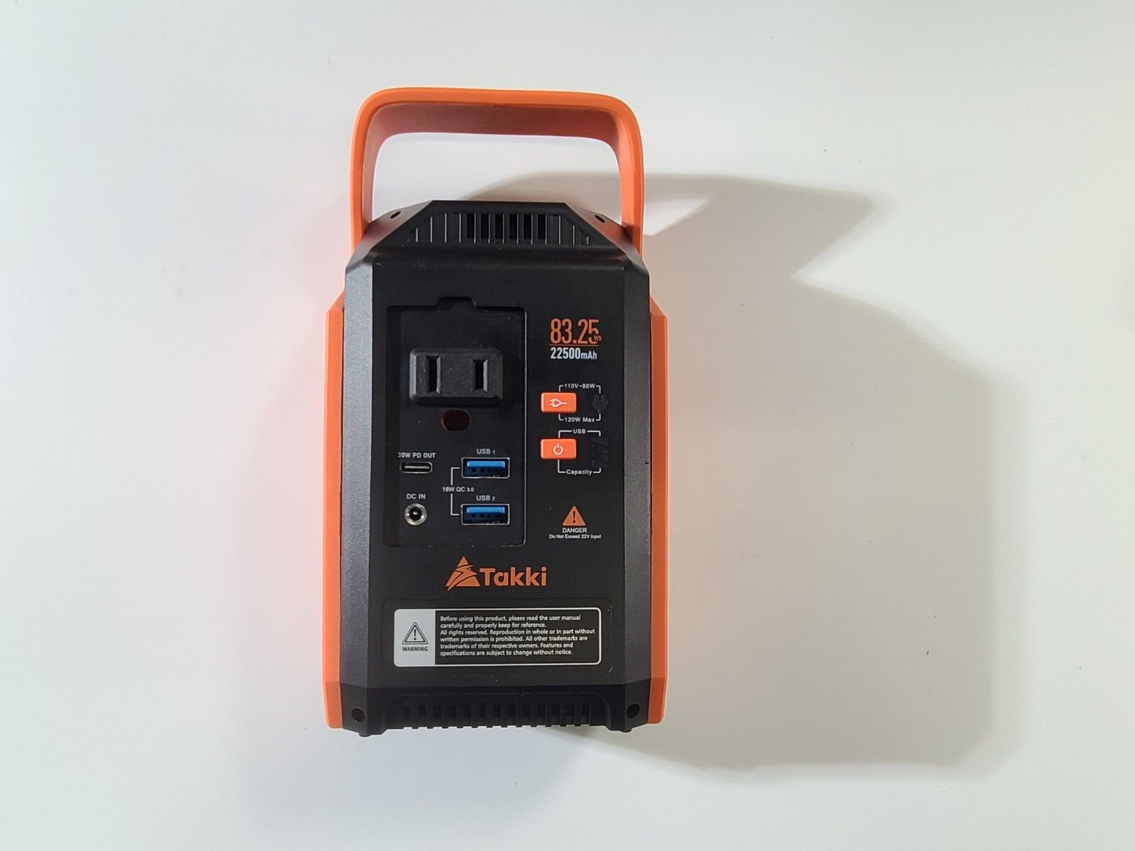 Takki Solar Rechargeable Generator 99Wh, TP89
