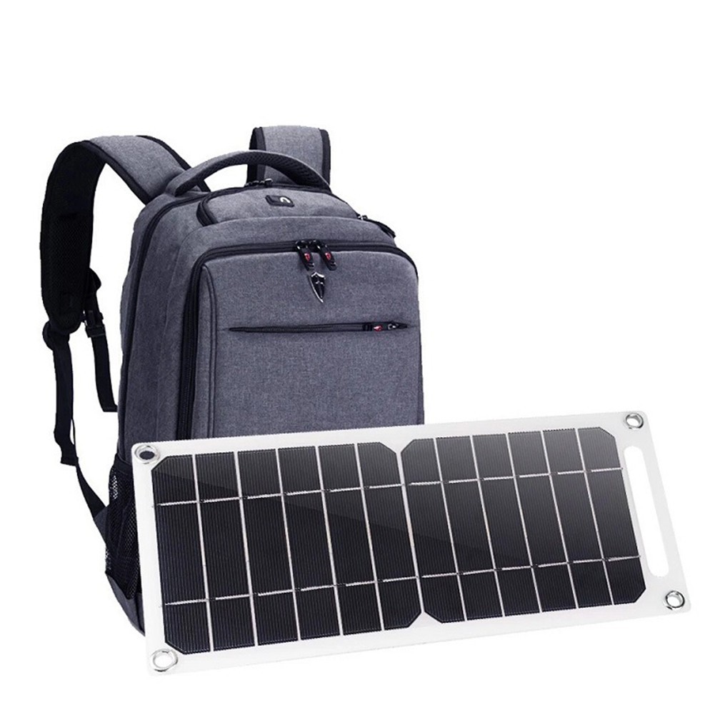 2W 6W 5V Portable Solar Charger Monocrystalline for Backpack USB Powered Use