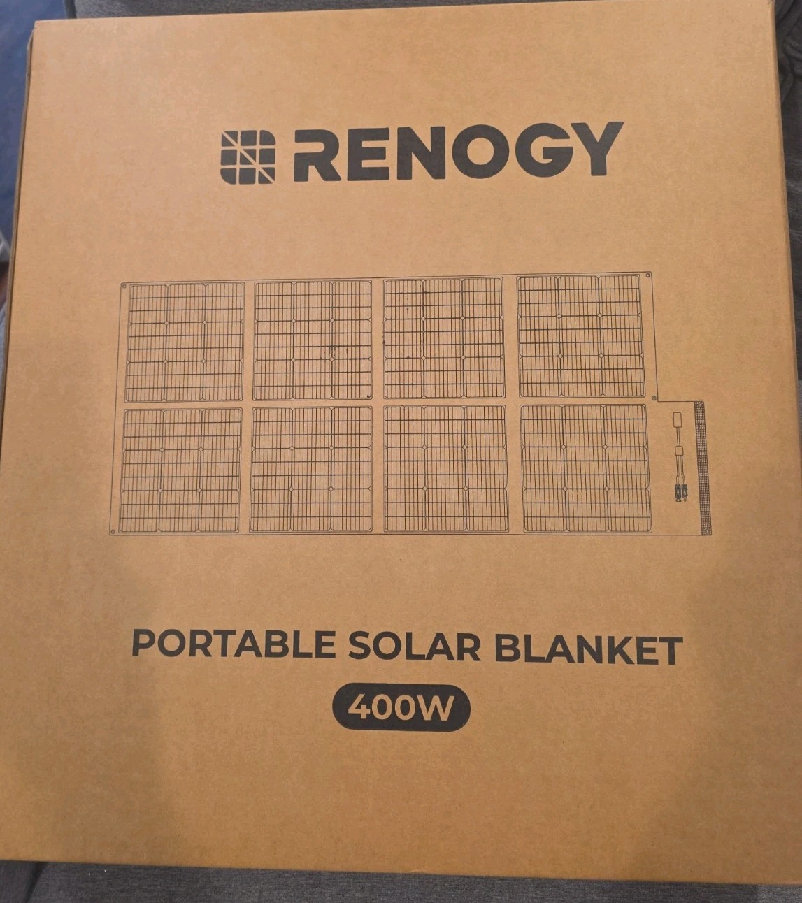 Renogy 400W Solar Panel Blanket N-Type Portable Foldable