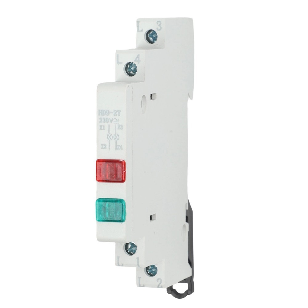 Easy Installation DIN Rail LED Signal Indicator Lamp For Industrial Panels