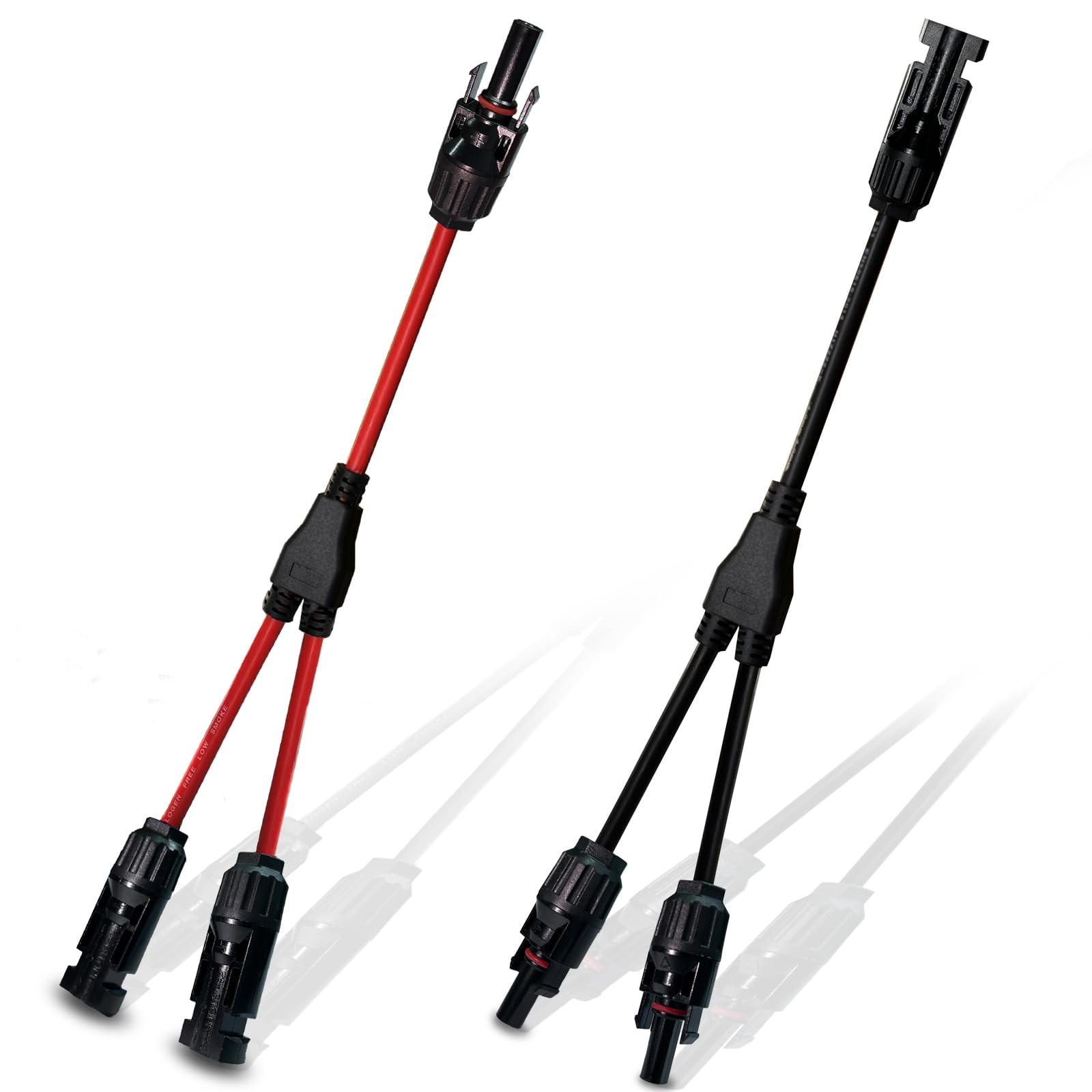 Solar Connectors Y Branch Upgraded Solar Panel Connector, 1 Pair Adapter Cabl…