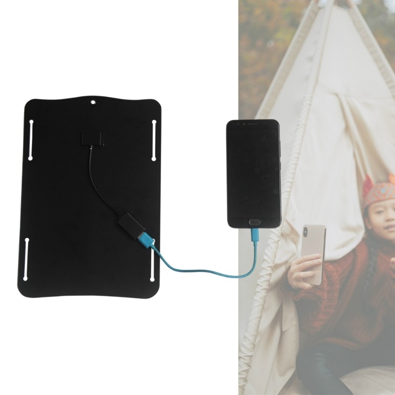 USB Mobile Phones Charger Board Outdoor Emergency Power Charging Solar Panel