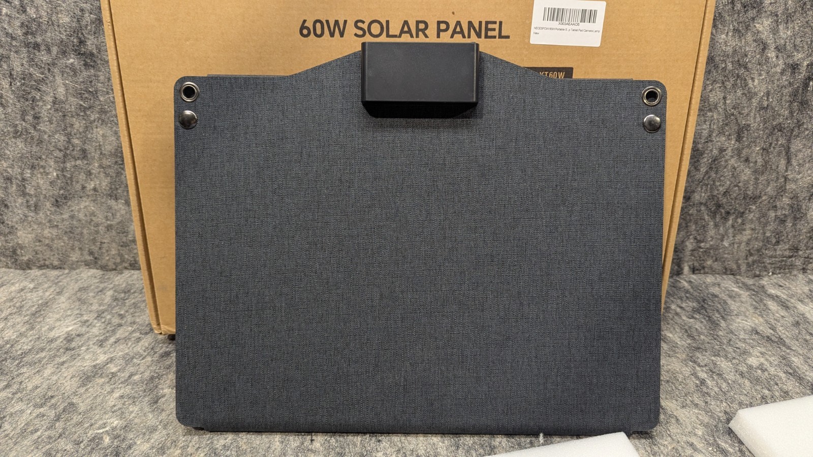 🔥New NECESPOW 60W Portable Solar Panel Charger with USB-A, USB-C, DC5521 Ports