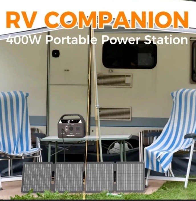 UDPower C200 192Wh Portable Power Station 200W Surge AC LiFePO4 Solar Generator