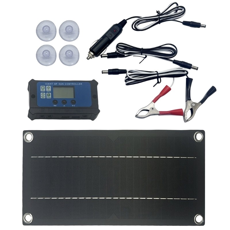 600W 100A Solar Panel with Wire Dripping Glues Plate Solar Systems Enduring