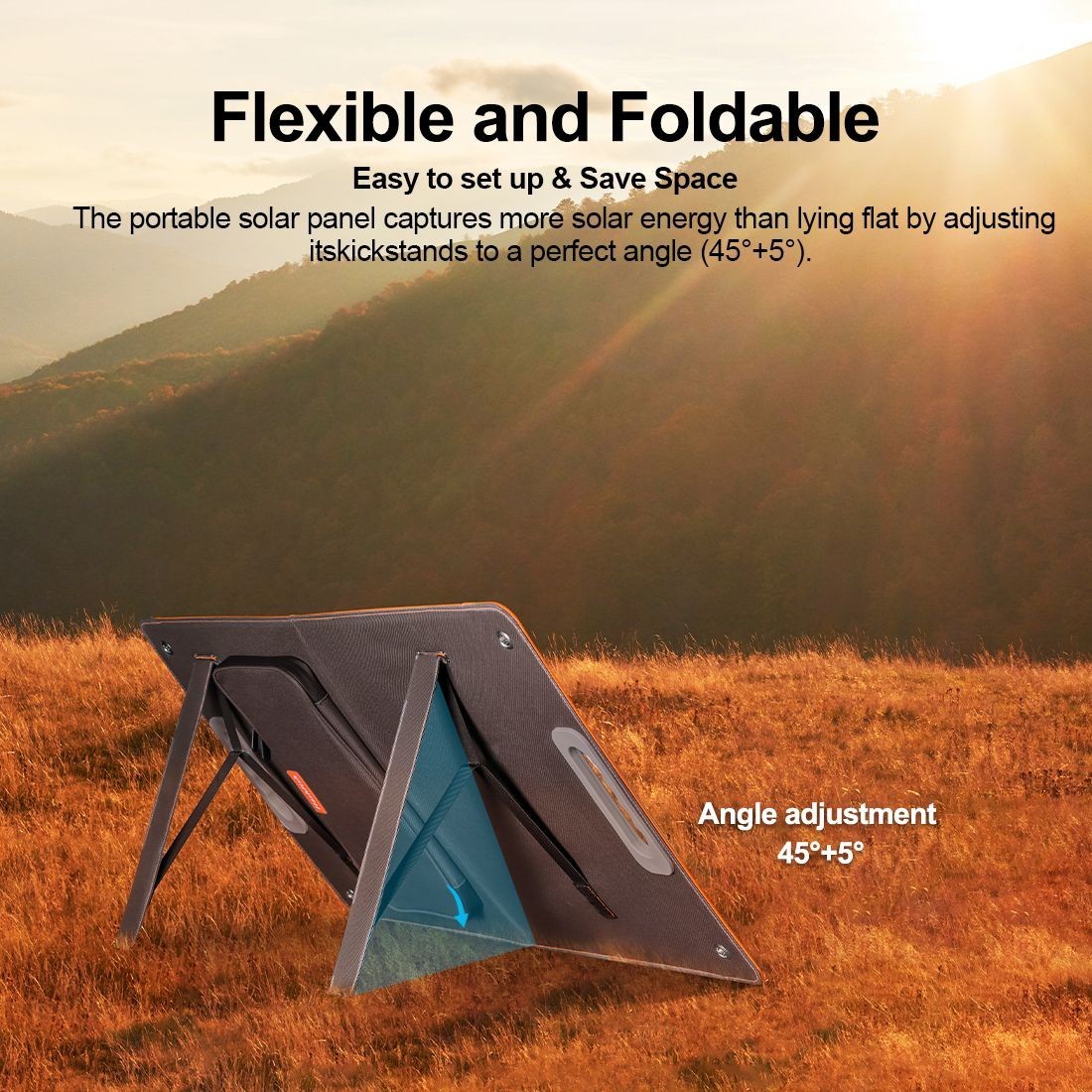 300W Portable Power Station Solar Generator CPAP Backup Charger +60W Solar Panel