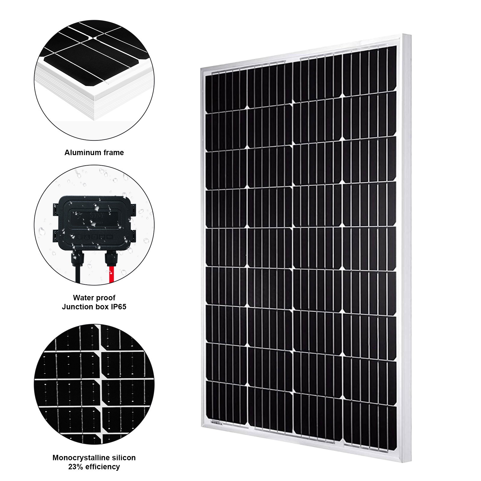 Solar Panel Kit 400W Mono Solar Module Off-Grid System Solar Camper RV PV Panel