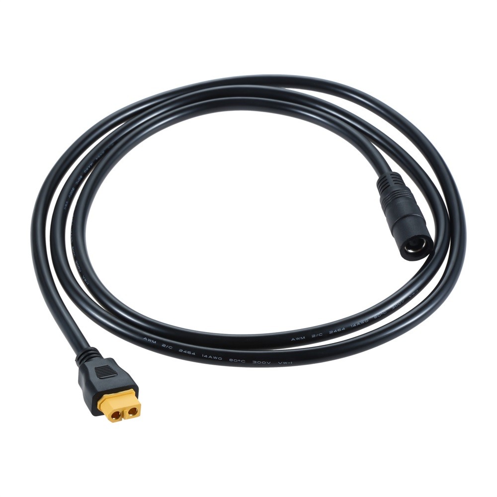 1Pack DC 8mm Female to XT60 Female Adapter Cable For Solar Module Plug and Play