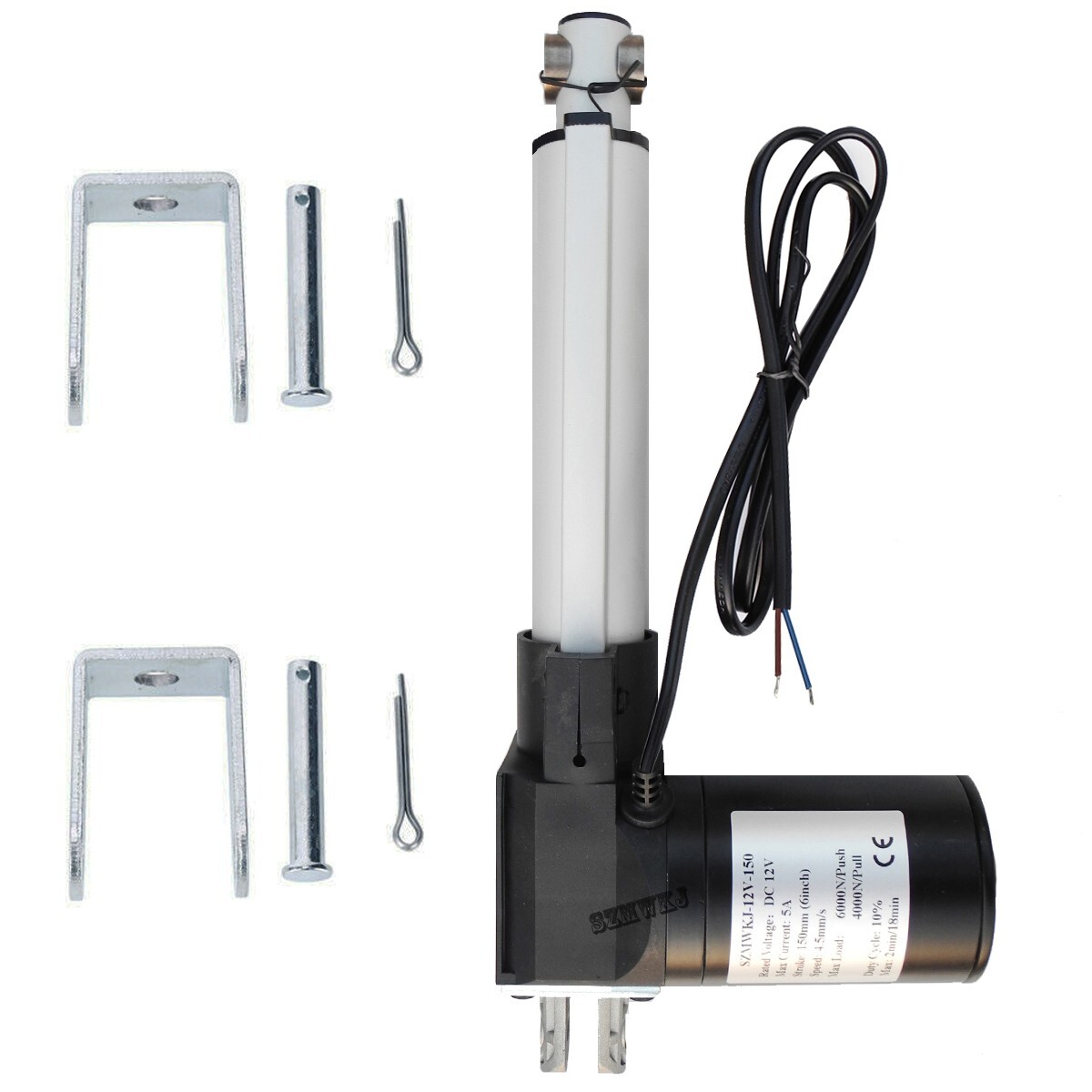 6000N Single Axis Solar Panel Tracker Controller +6″ Linear Actuator +Anemometer