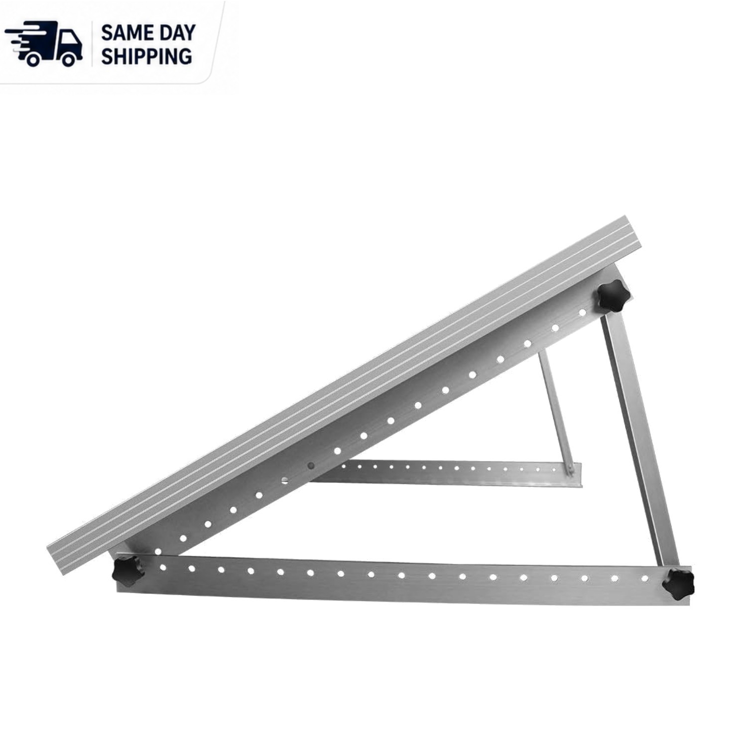 Durable 28in Solar Panel Brackets with Foldable Legs for Outdoor Applications