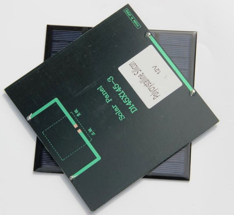 Solar Panel 3W 12V Polycrystalline Silicon DIY Module Battery Charge