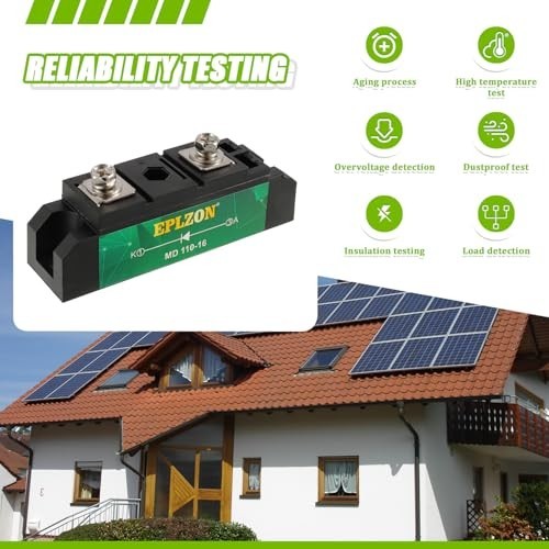 “1600V Solar Blocking Diode – One Way Reverse Diode for Charge Controllers & PV