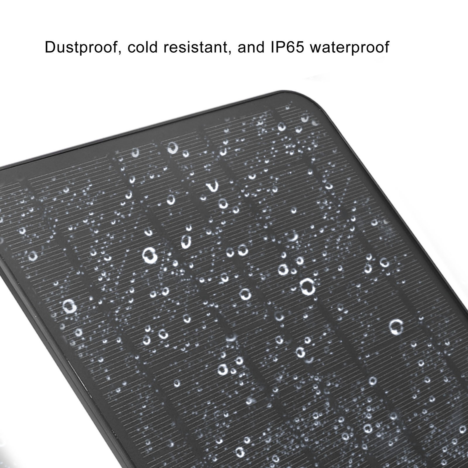 Solar Panel 6V 5W Type C Port IP65 Waterproof 360 Deg Rotatable For