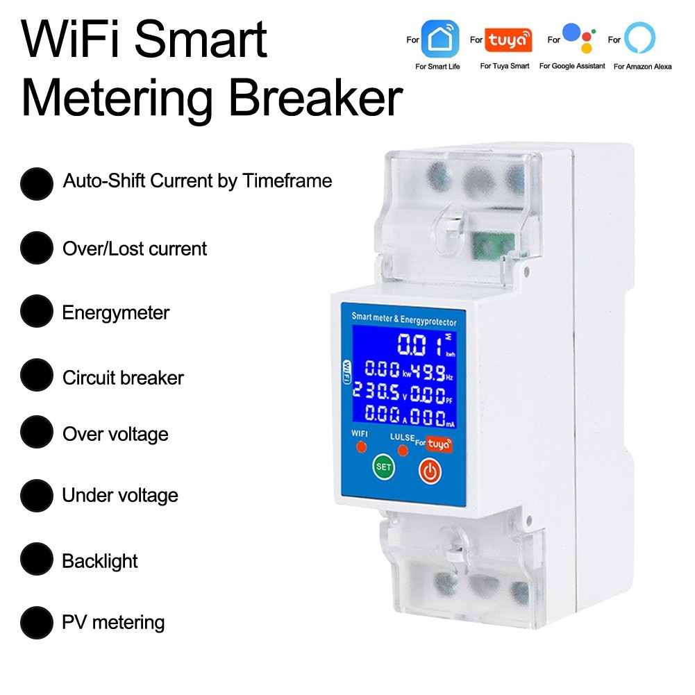 Comprehensive PV Smart Circuit Breaker 80A with User Friendly App Access