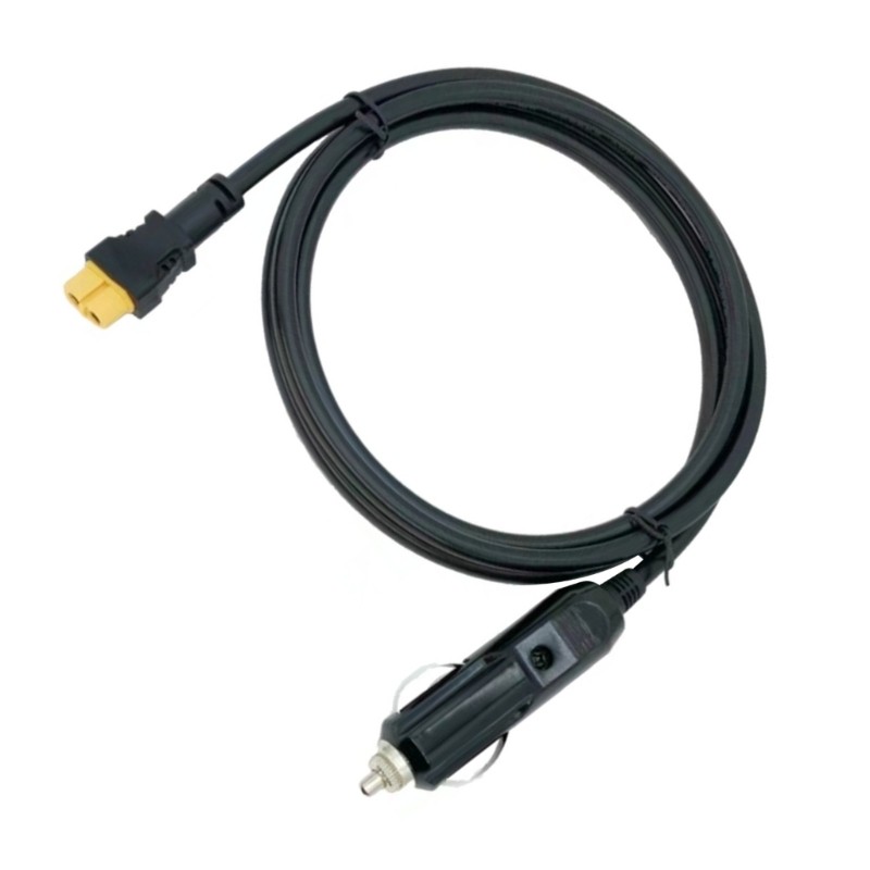 XT60 Female to Car Lighters Male Extension Cable for Electric Heating Appliances