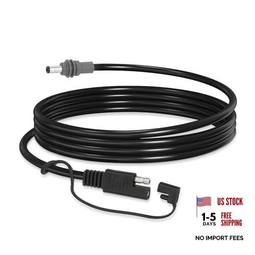 Starlink Mini SAE Power Cable, 16AWG SAE Battery Quick 5FT DC5521M to SAE