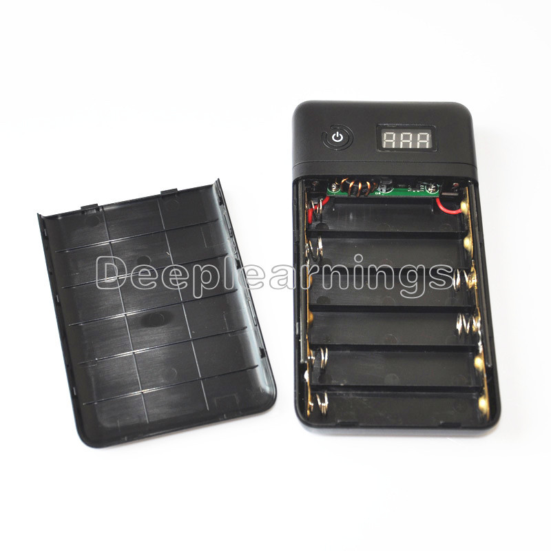 3.3A 5V-21V Mobile Power Bank Six Battery Charger For 19V Laptop iphone 5V