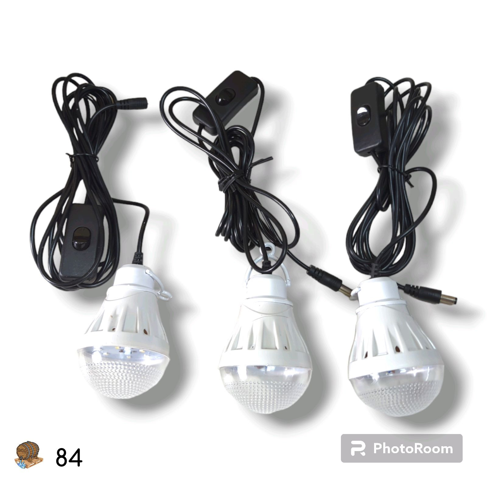 Solar Pannel Portable Generator System Kit with 3 LED Bulbs + Bluetooth Speaker