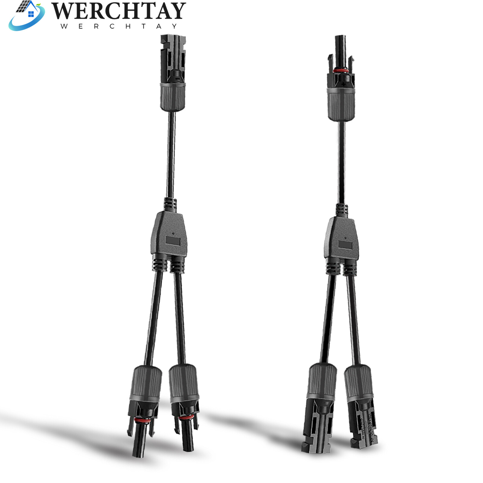 Solar Panel Y Branch M/F PV Connector Adapter Cable Connectors Extension US