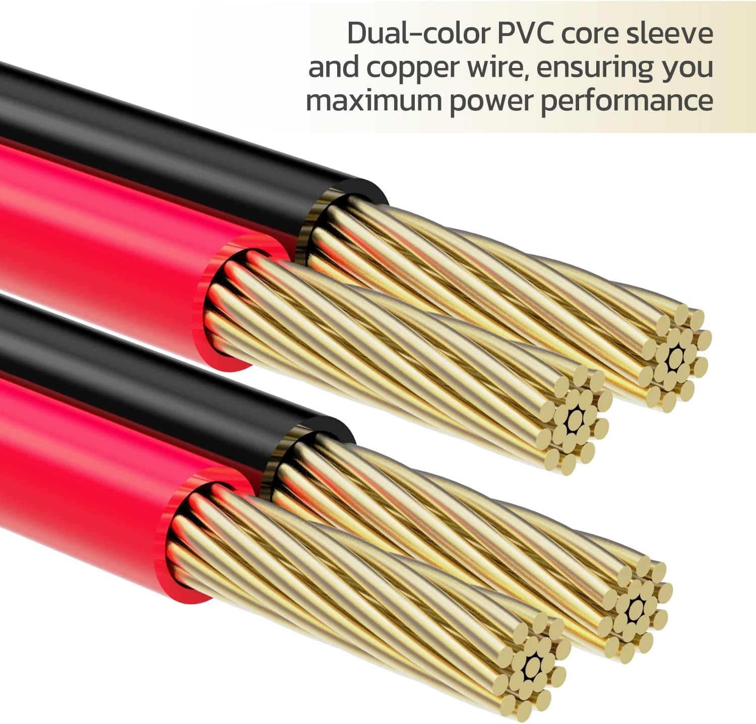 Versatile 10AWG SAE Extension Wire 1FT – Water Resistant for Motorcycles & Boats