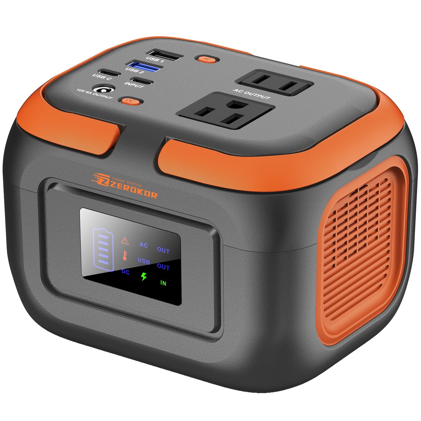Portable Power Station 120W, 110V Power Bank with AC Outlet, Portable Generat…