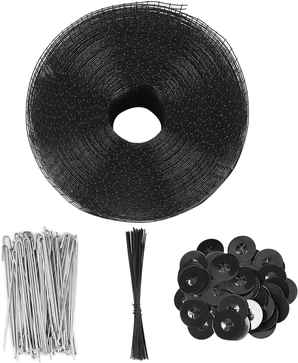 6″ X 100′ Solar Panel Roof Protection Net, 1/2 Inch Mesh for Perimeter Protectio