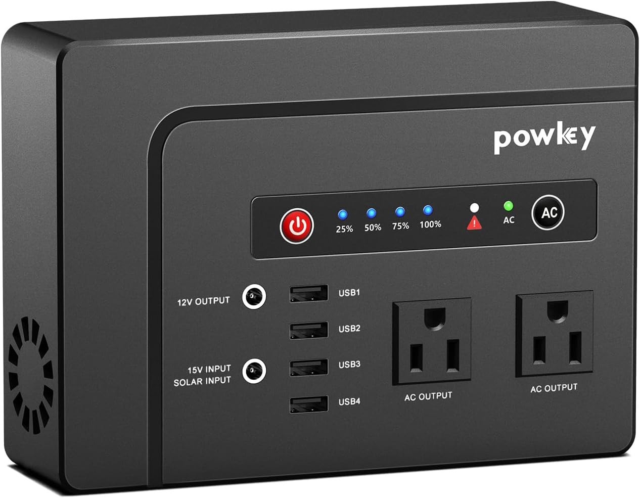 Portable Solar Generator 200W 146Wh Battery Pack 7 Ports Camping Travel Power