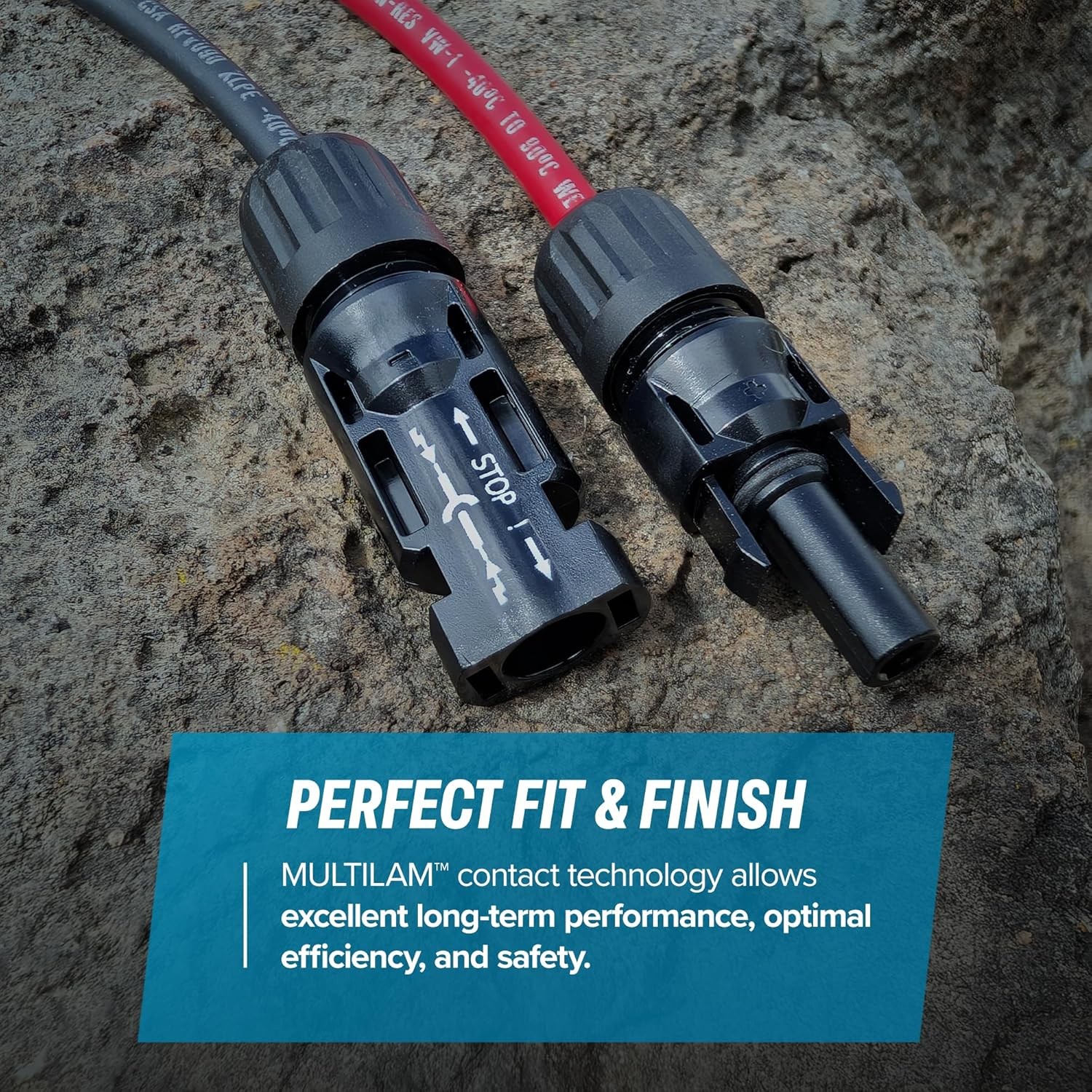100 ft 10 AWG Solar Panel Extension Cable