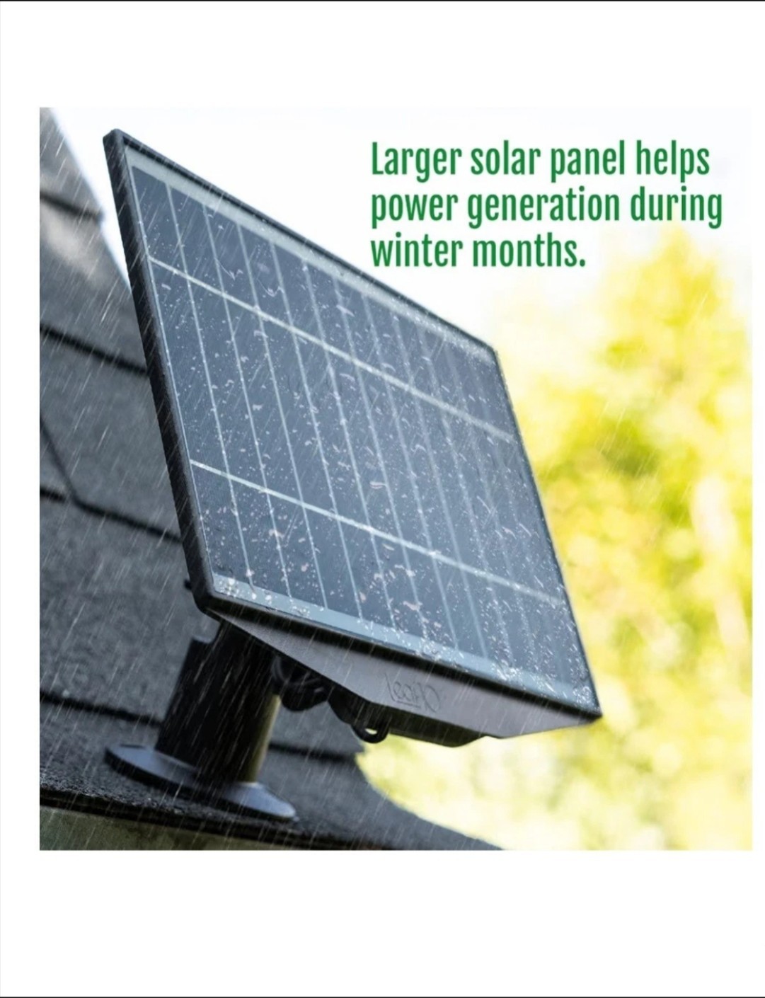 Leaf 10 5W Solar Panel Charger for Arlo Pro 3, Pro 4 & Ultra Cameras