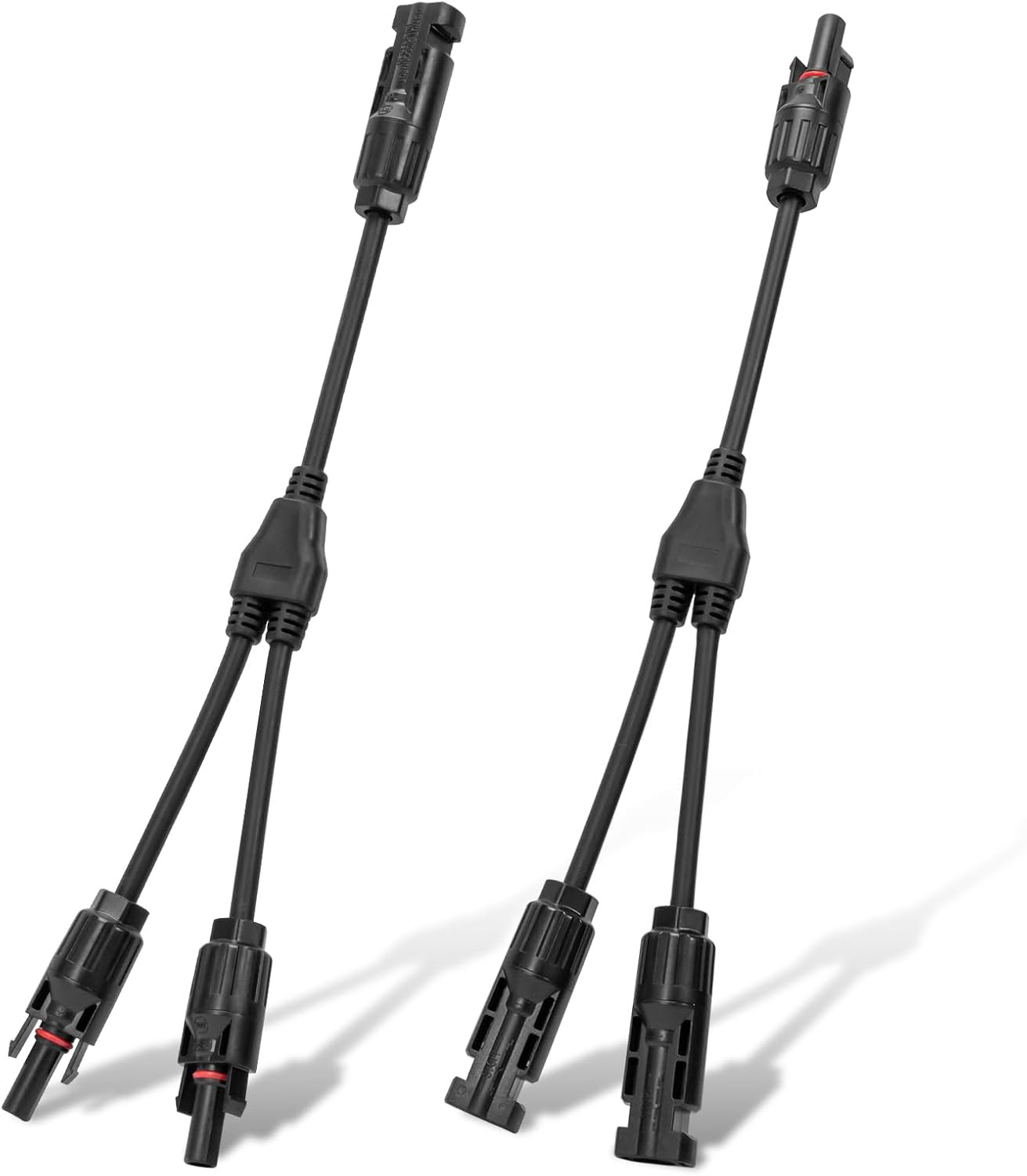 ECO-WORTHY Solar Connectors Y Branch Parallel PV Adapter Cable Wire Plug Tool Ki