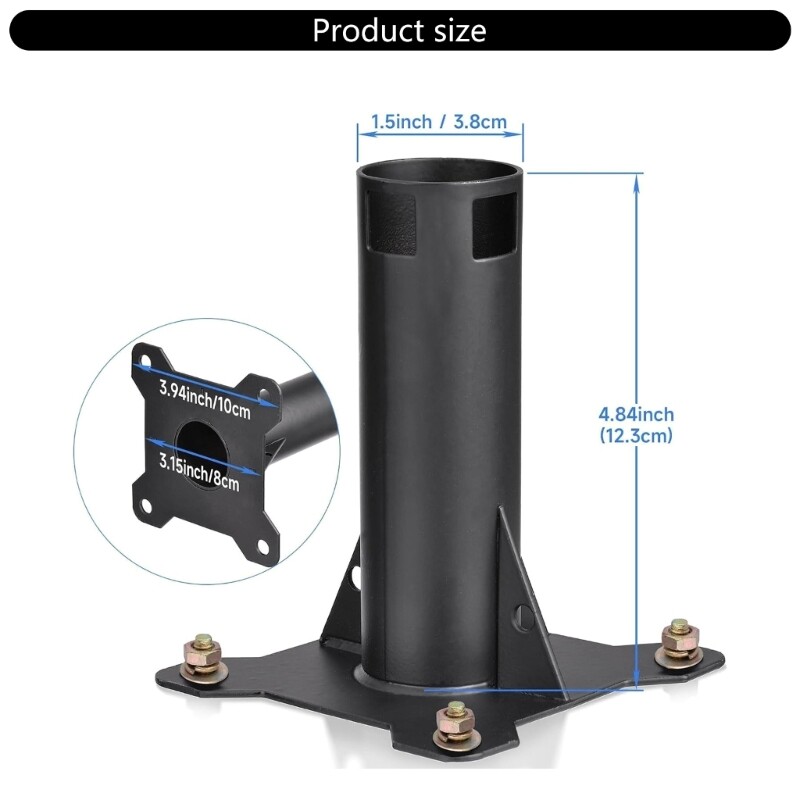 Flexible Roof Mounting Support Bracket For V2 Standard Roof Monut Adapt