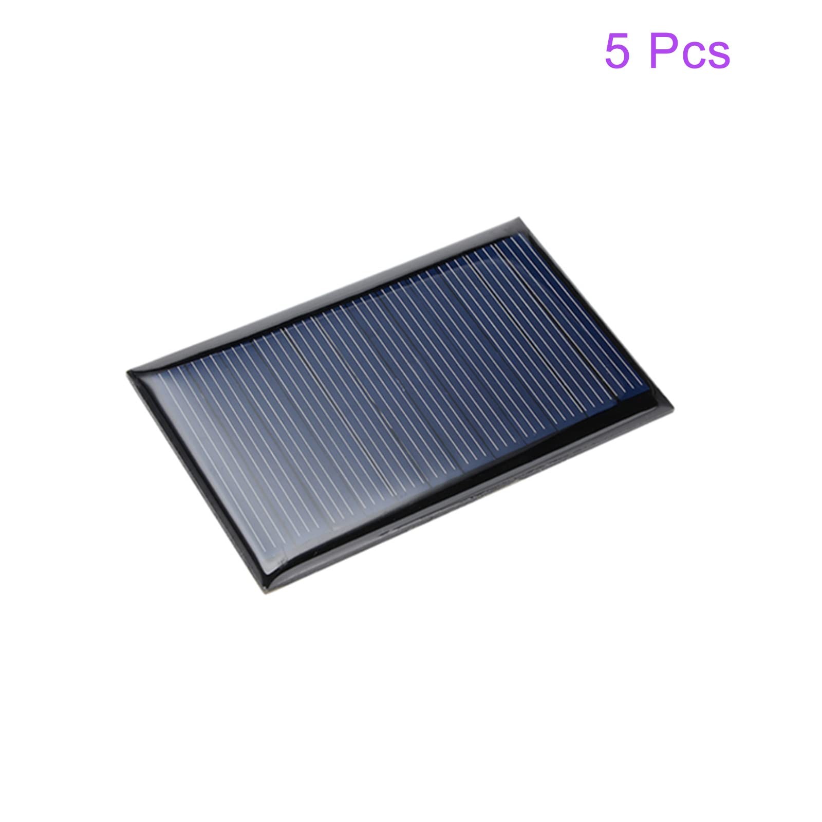 DMiotech 5 Pack 6V 60mA 72mm x 45mm Mini Solar Panel Cell for DIY Electric Po…