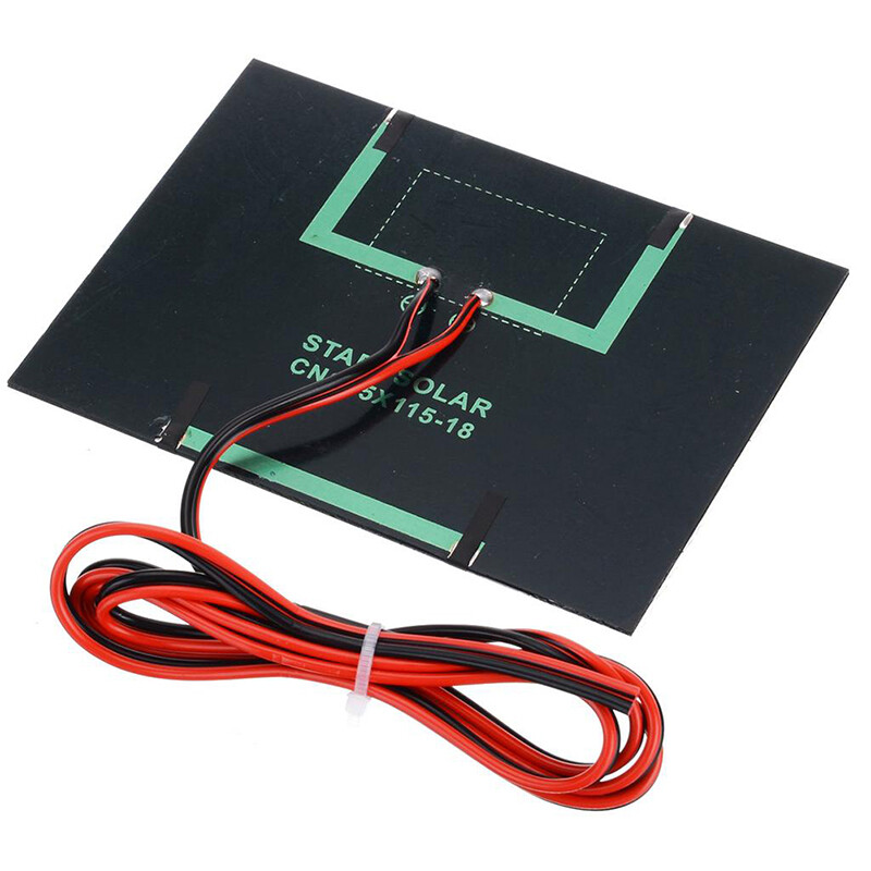 Small Solar Panel 1.5W 12V Small Cell Module For Battery/Mobile Phone/Fountains