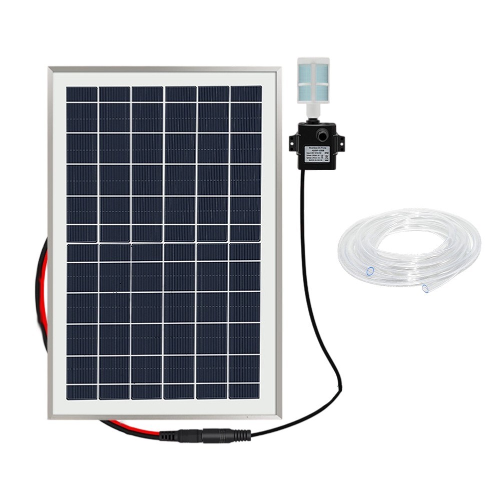 Submersible 10W Solar Pump with Filter for Outdoor Aquariums and Ponds
