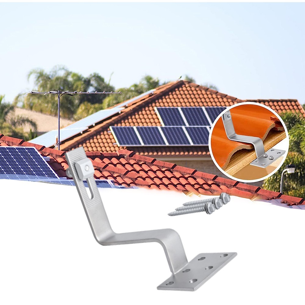 Widely Compatible Roof Hooks for All Types of For Solar Panels Available