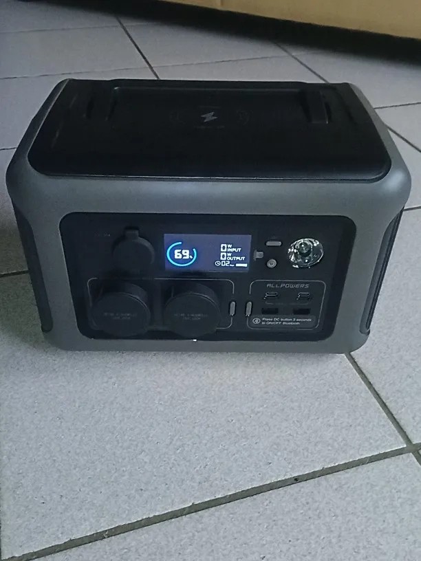 ALLPOWERS R600 Portable Power Station 299Wh LiFePO4 Battery – 600W AC Output