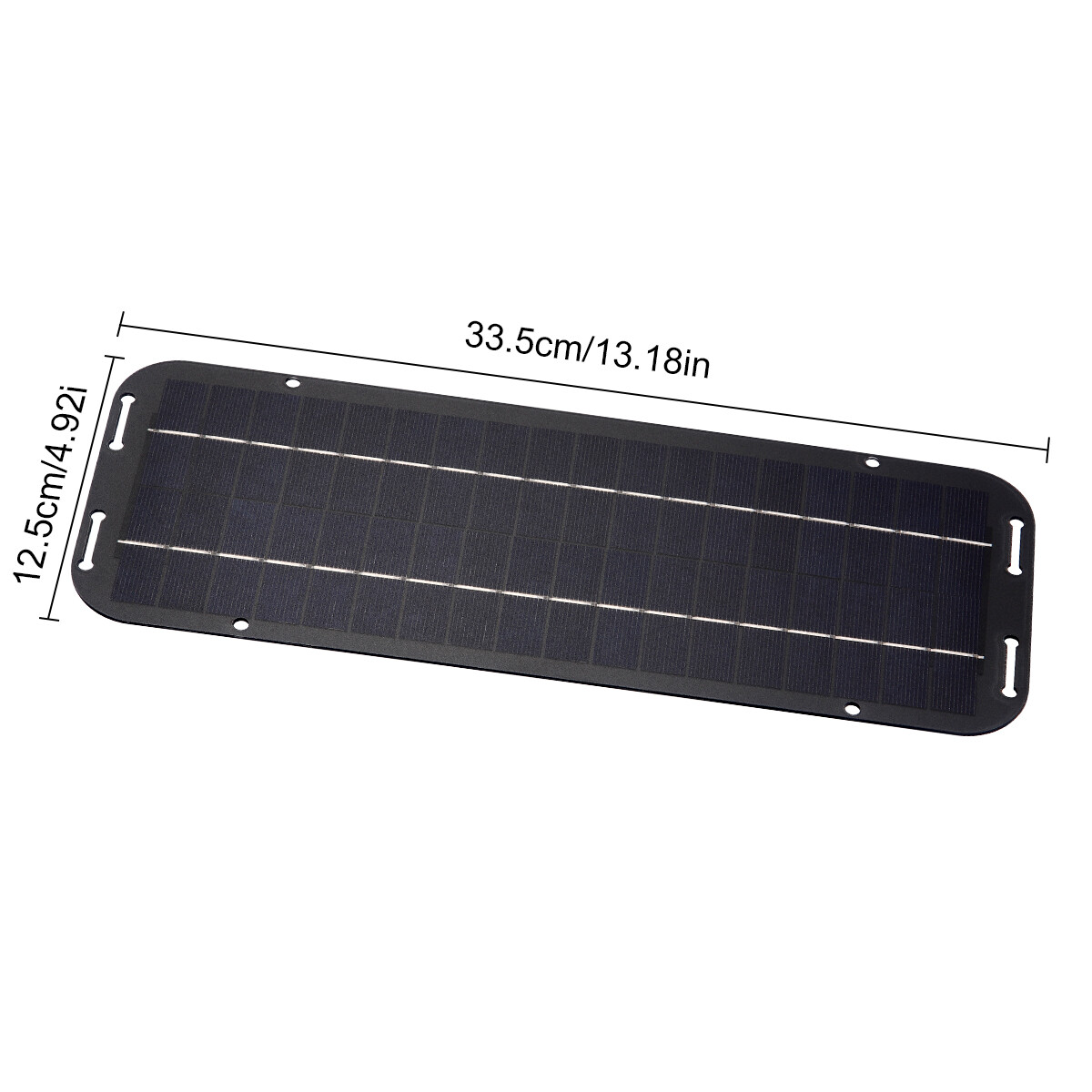 30W Solar Panel Kit 12V Trickle Charger Battery Charger Maintainer Boat RV Car