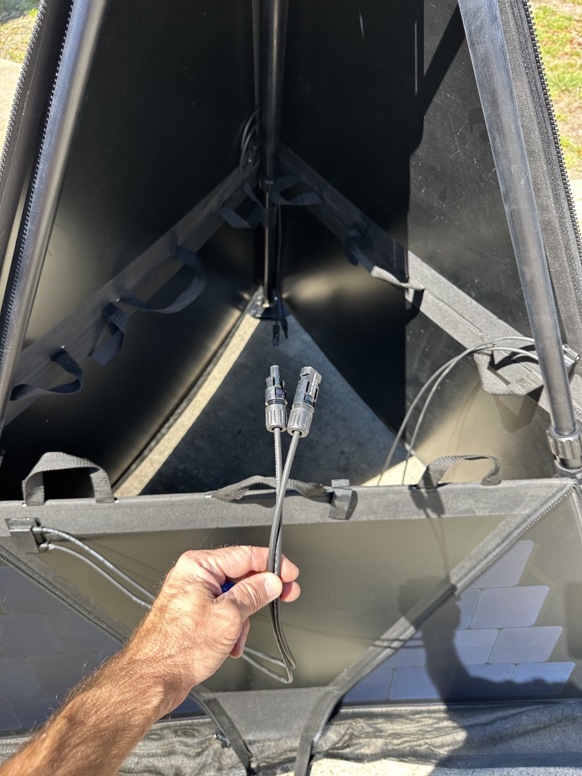 12V-48V 450W Solar Array for Tripod