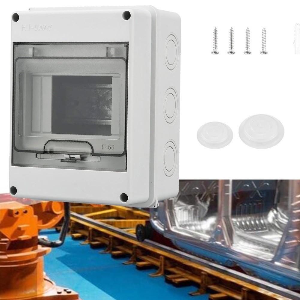 Robust Distribution Box for Apartments and Residential Buildings For 5 Modules