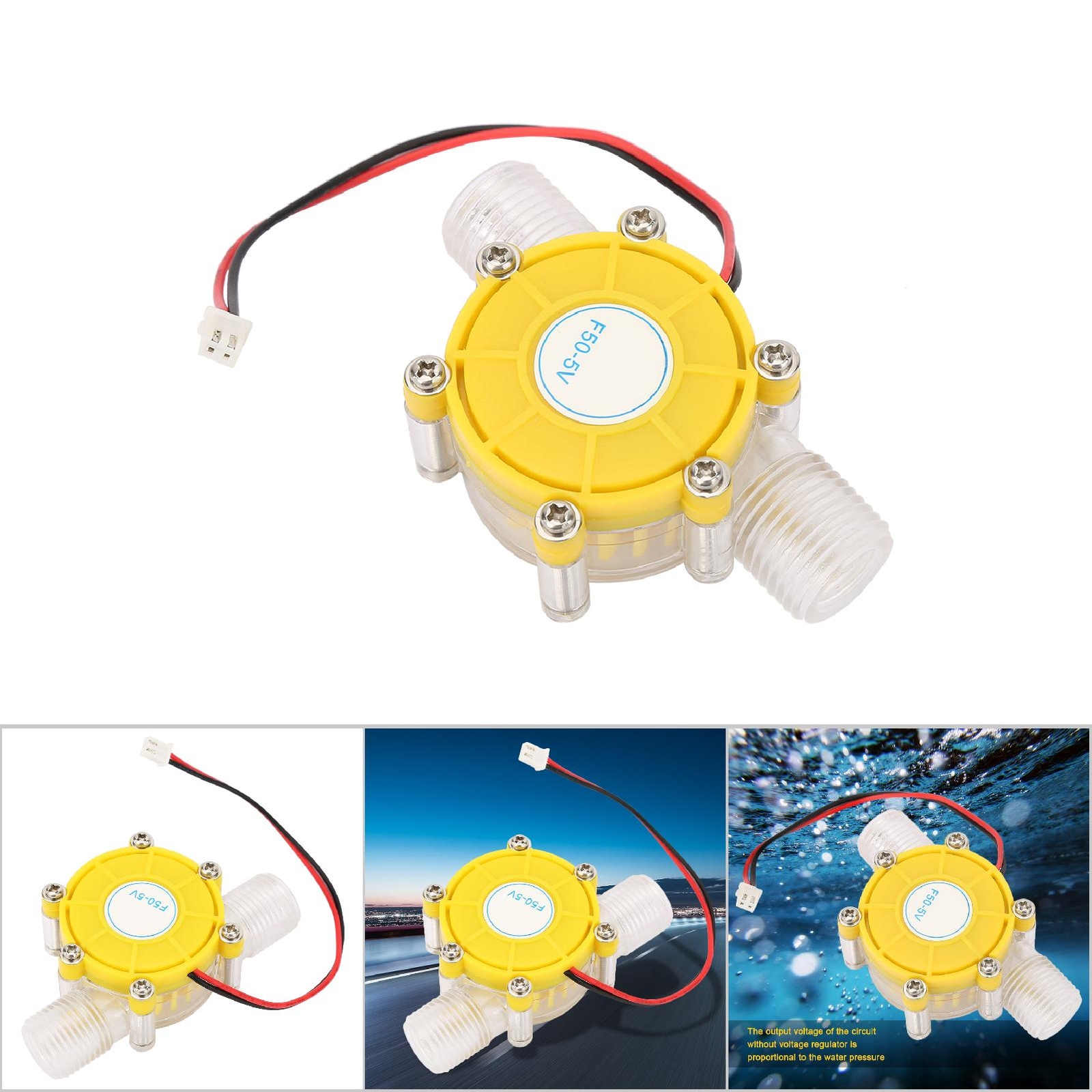 F50 5V Hydro DC Water Pump Hydroelectric Power Energy Generator